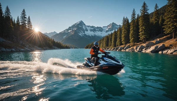 Les meilleurs lacs en france pour faire du jet ski